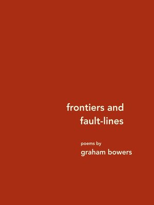 cover image of frontiers and fault-lines